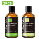 Pure Plant Essential Oil - 100ml Aromatherapy 53 Scents
