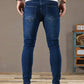 2025 Spring New Mens Slim Fit Classic Skinny Jeans Casual Street