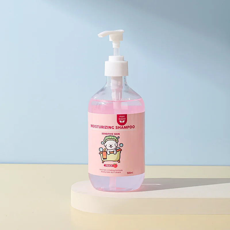 500ML Cat Dog Shower Gel - 2-in-1 Deodorizing Shampoo for Smooth & Tangle-Free Fur - Deribla Store