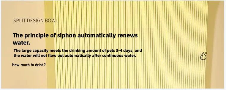 Automatic Pet Feeder Water Dispenser - 2-in-1 Bowl Set - Deribla Store