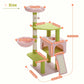 Flower Cat Tree - Multi-Level Tower with Sisal Posts, Hammock & Ramp for Indoor Cats - Deribla Store