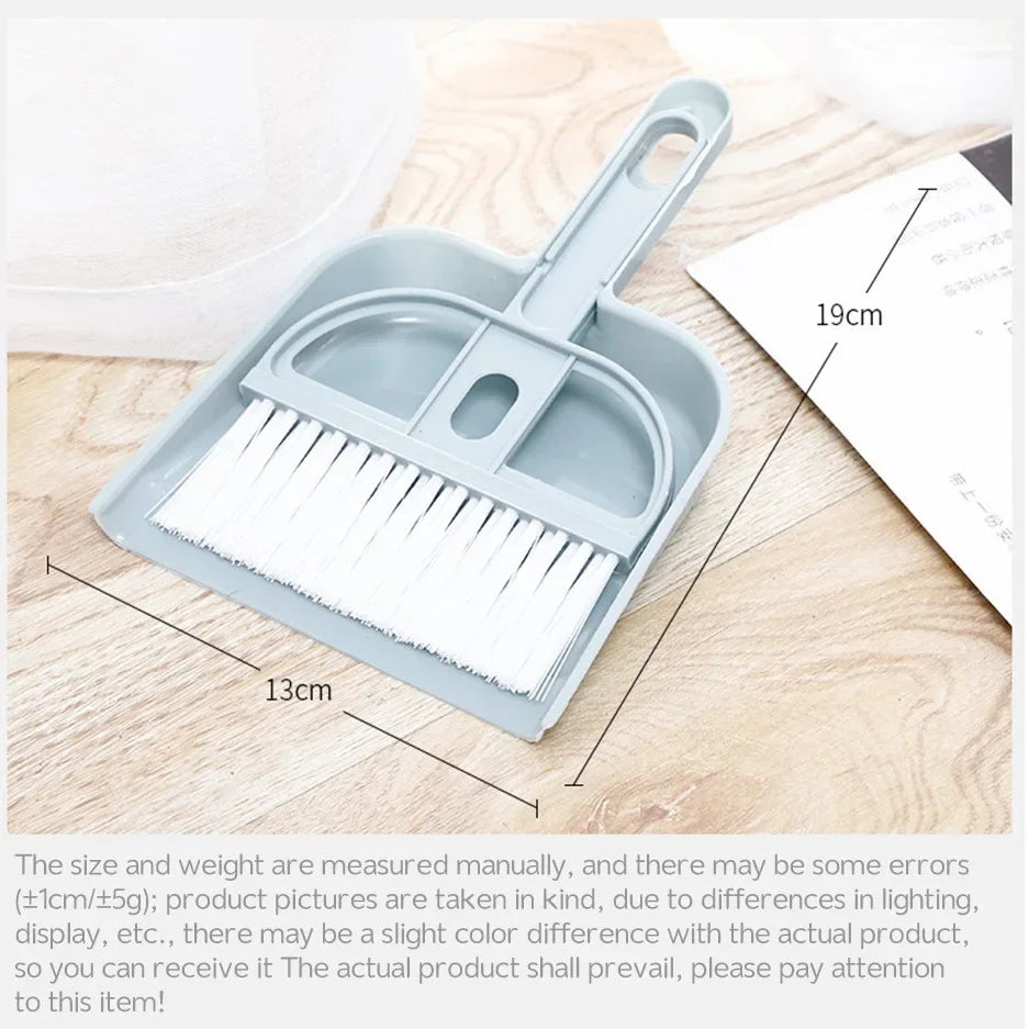 Mini Pet Cleaning Set - Small Broom & Dustpan for Hamster, Cat & Small Animals - Deribla Store