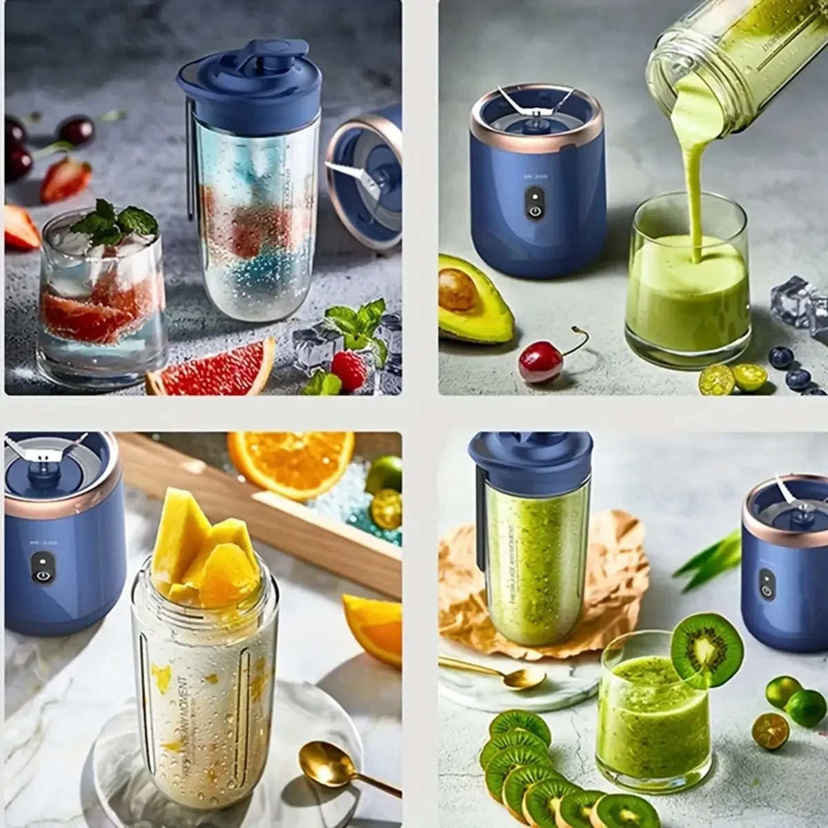 Portable Blender 300ml USB Rechargeable