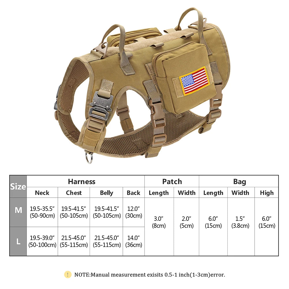 Tactical Dog Harness