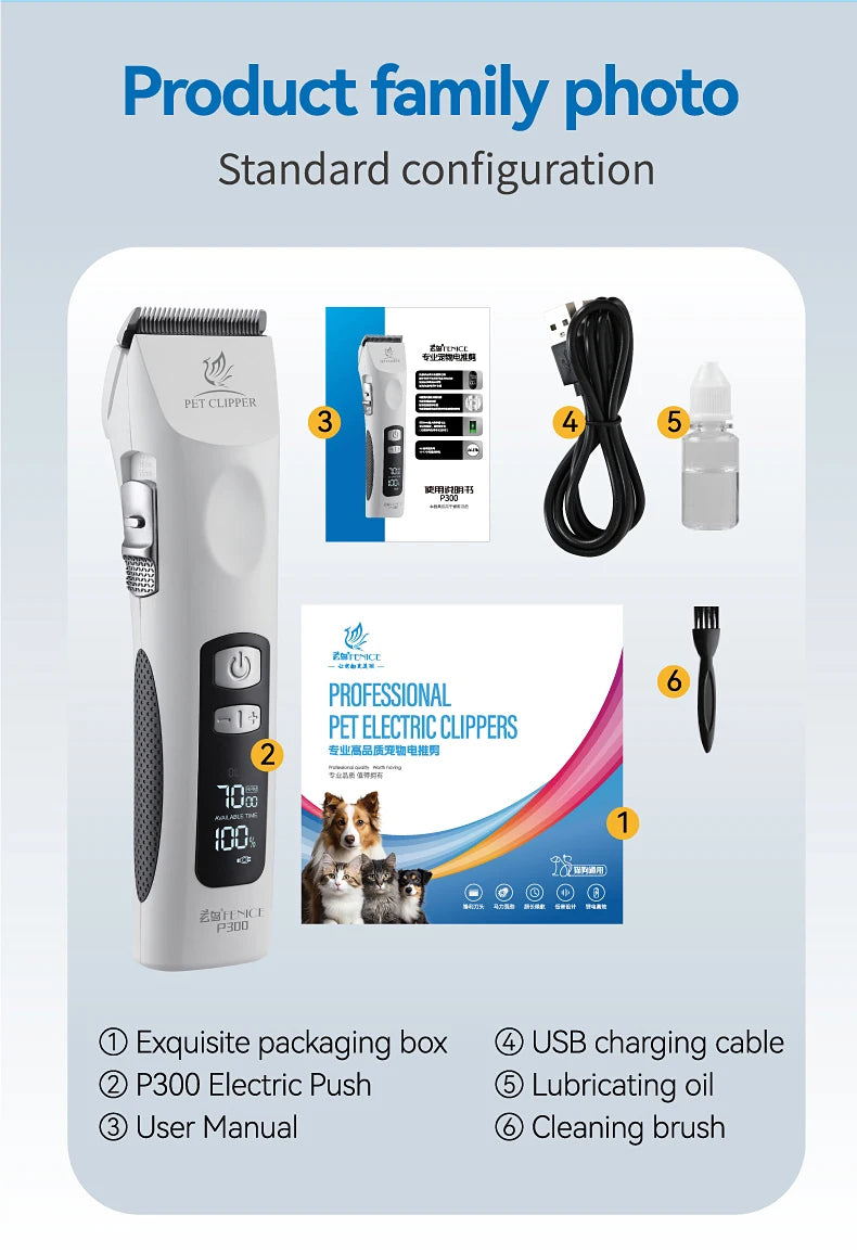 Pet Grooming Clipper 