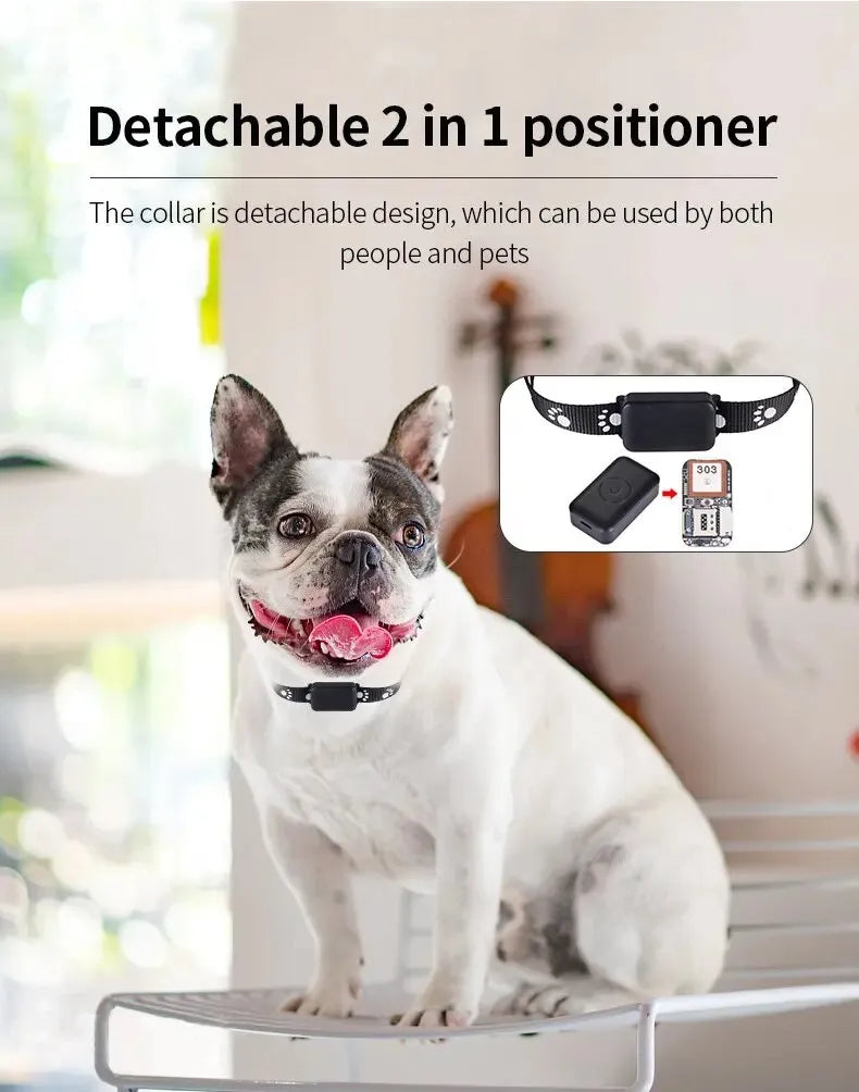 Waterproof GPS Pet Tracker Collar