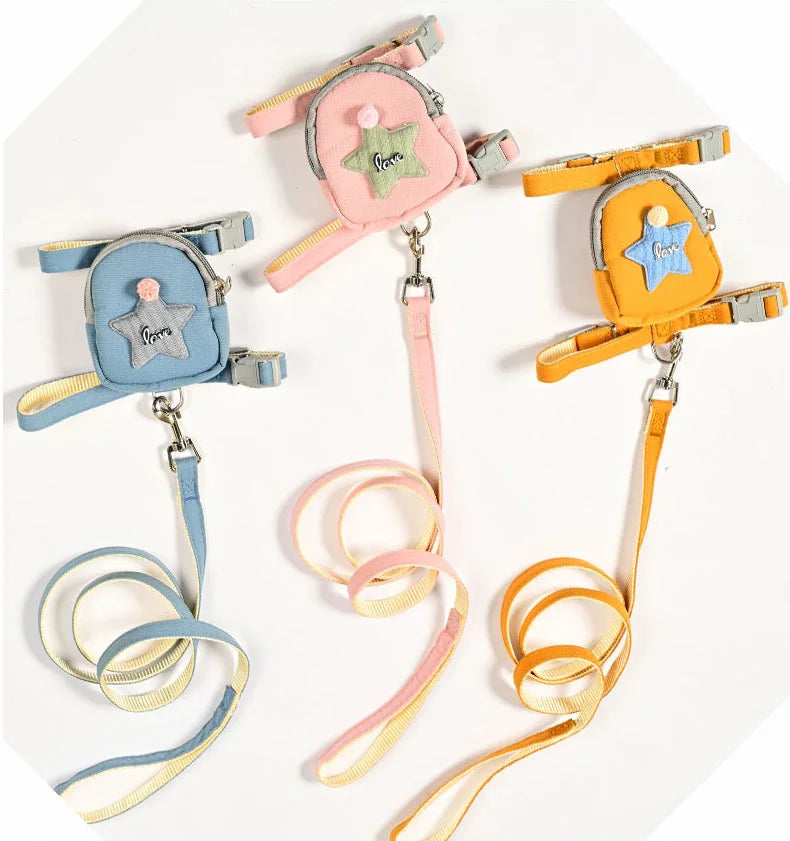 Cat Harness & Leash Set - Anti-Escape Chest Strap for Outdoor Walking - Deribla Store