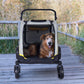 Premium Dog Stroller - 4-Wheel Foldable Pet Jogger for Small to Large Dogs - Deribla Store