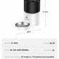 Smart Automatic Pet Feeder with HD Camera - WiFi App Control Food Dispenser for Cats & Dogs - Deribla Store