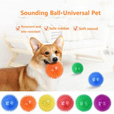 Pet Toy Ball - Sounding Tooth Cleaning Thorn Ball for Dogs & Cats - Deribla Store