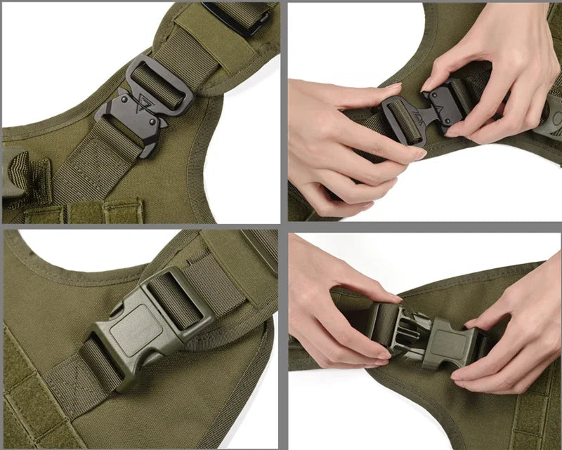 Tactical Military Dog Harness 