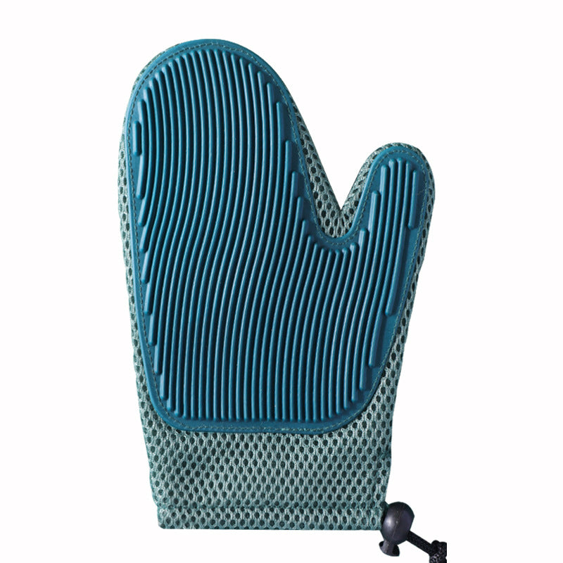 Pet Grooming Glove - Gentle Hair Remover Brush for Dogs & Cats - Deribla Store