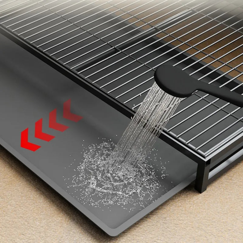 Indoor Dog Toilet Medium - Stainless Steel Washable Anti-Stepping - Deribla Store