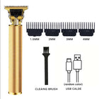 Hair Clipper & Beard Trimmer Set - Rechargeable Barber Kit