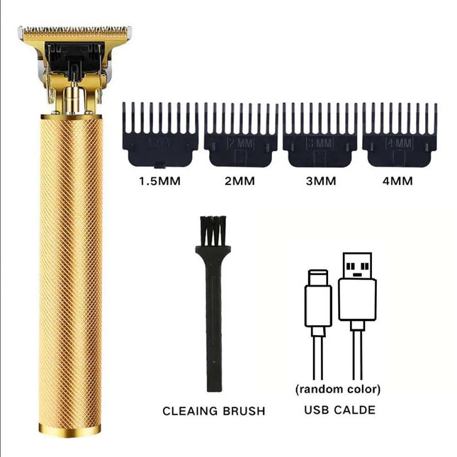Hair Clipper & Beard Trimmer Set - Rechargeable Barber Kit