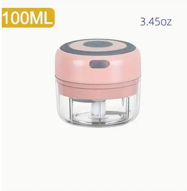 Electric Mini Garlic Chopper USB Rechargeable - Meat Grinder - Deribla Store