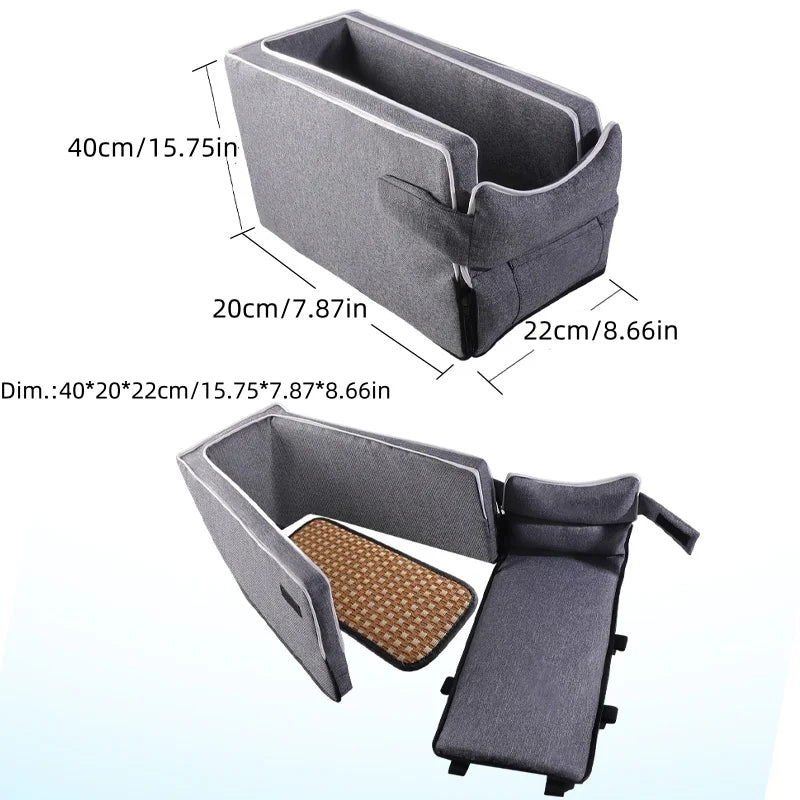 Car Pet Bed Center Console 