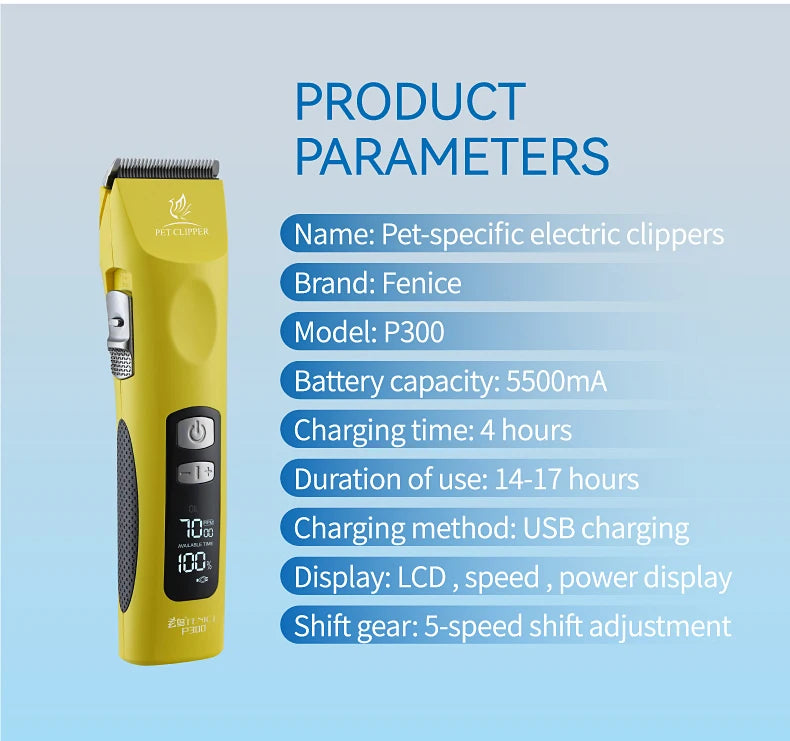 Pet Grooming Clipper 