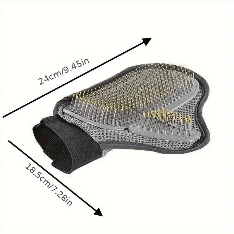 Gentle Deshedding Pet Grooming Glove