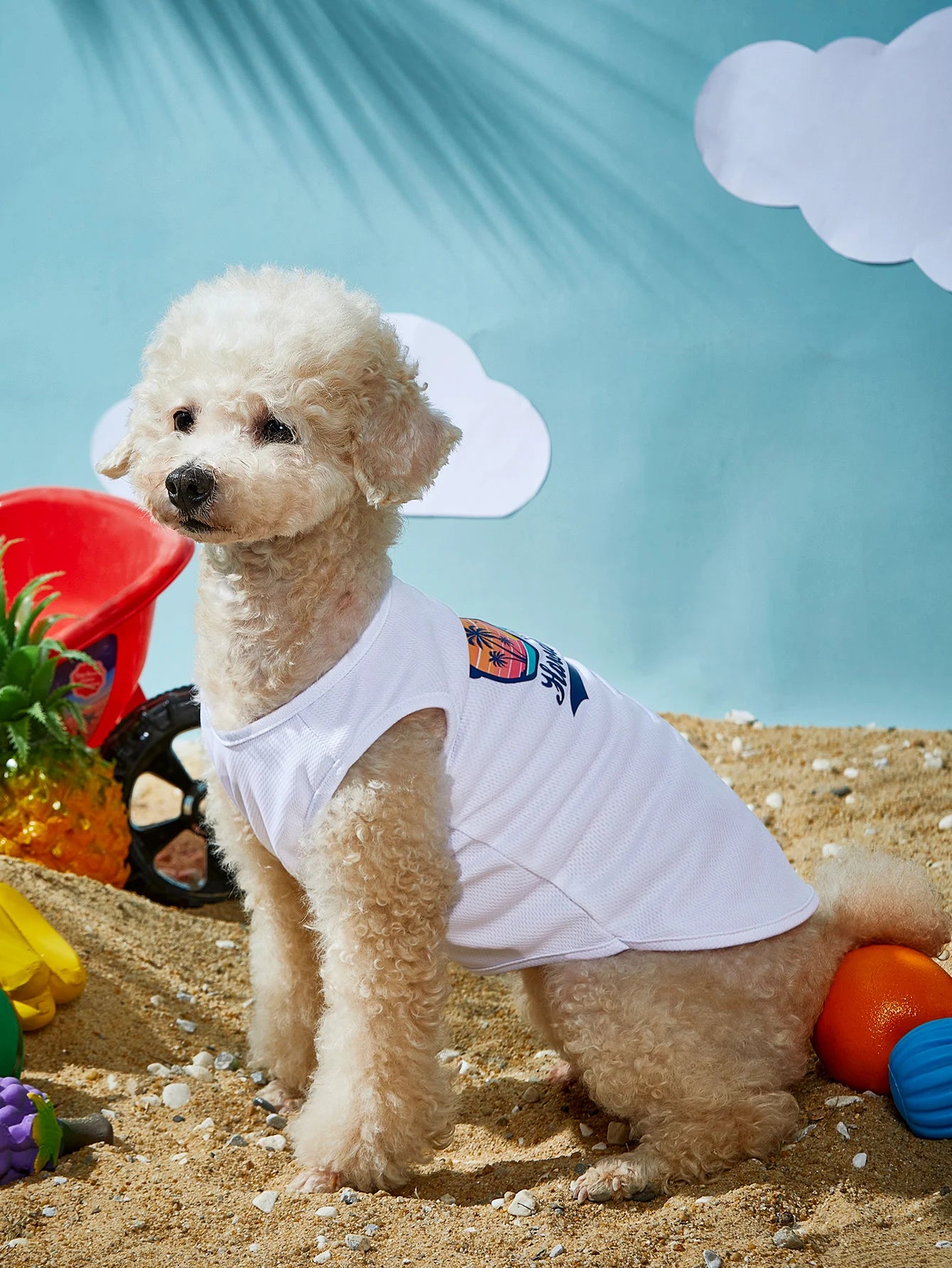 Dog Dress - Sleeveless Soft Vest T-Shirt for Small & Medium Dogs & Cats - Deribla Store