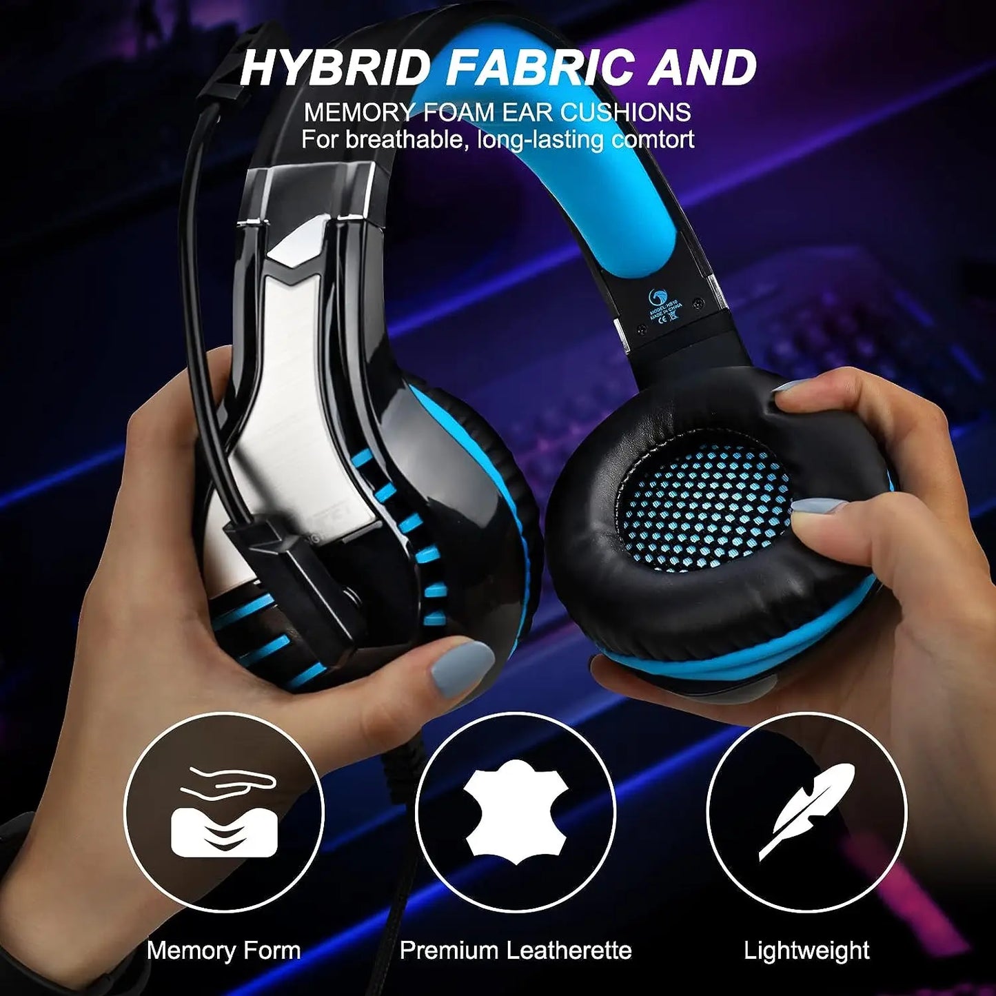 NPET HS10 3.5mm Wired Gaming Headphones With Microphone