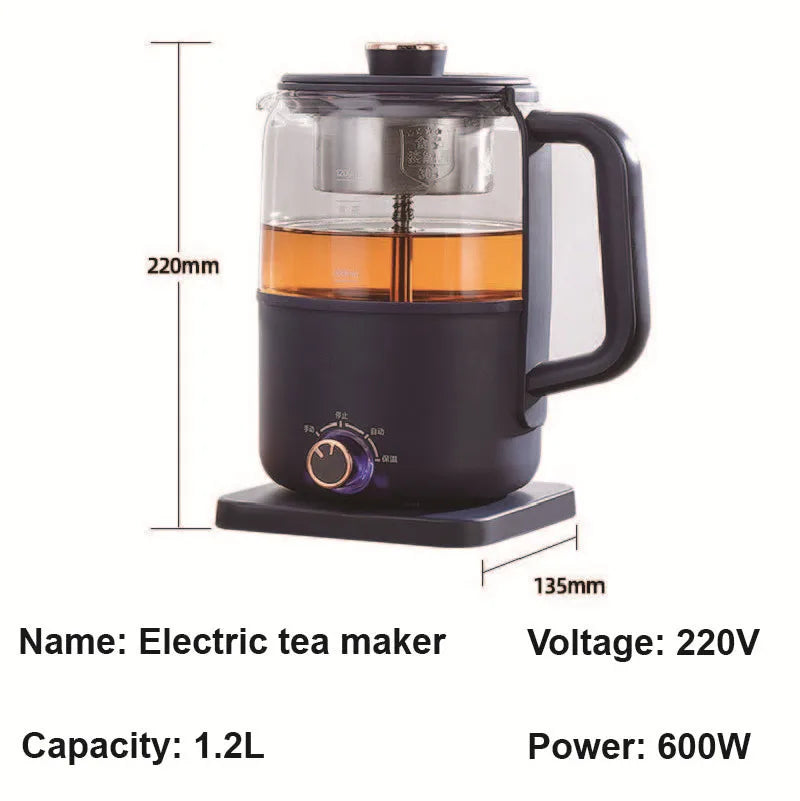 Electric Tea Maker 1200ML Automatic - Keep Warm Pot 220V - Deribla Store