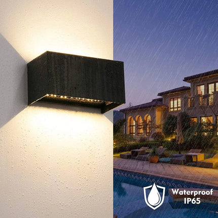 LED Wall Lamp - IP65 Waterproof Indoor Outdoor Light 6W-24W