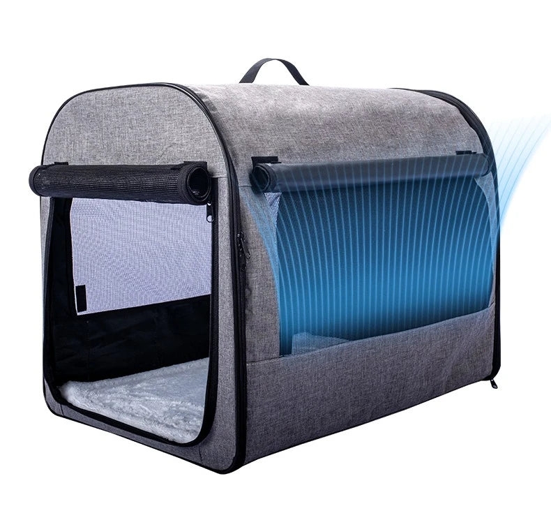 Winter Warm Pet Tent - Foldable Dog House & Cat Carrier Bed - Deribla Store