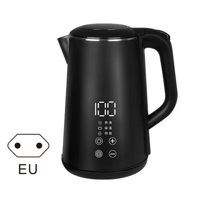 Electric Kettle 1.6L Temperature Control - 220V Auto Power-Off - Deribla Store