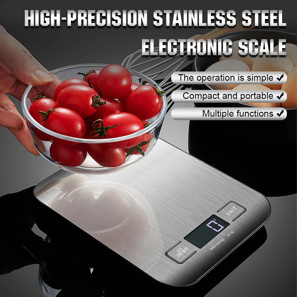 Precise Platform Scale USB Charging Kitchen Food Scale Multifunction