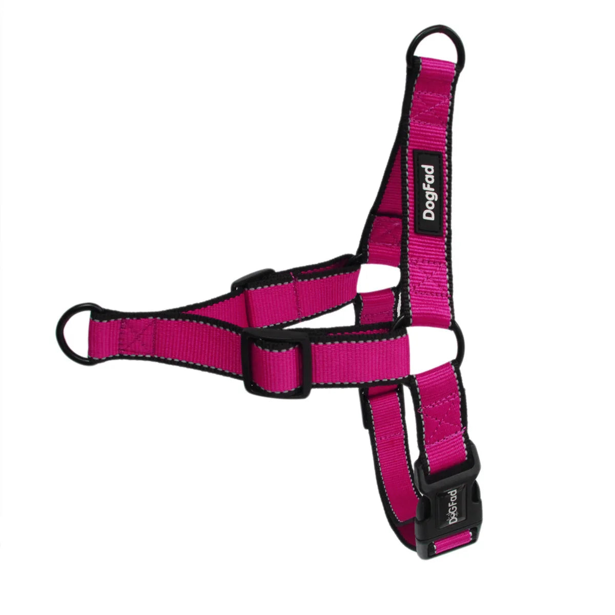 No-Pull Dog Harness - Adjustable Nylon with 2 Leash Attachments for Training - Deribla Store