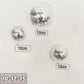 Wall Disco Ball Mirrored Designs Metallic Home Decor Mirror Ball