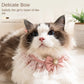 Pearl Lace Bowtie Collar