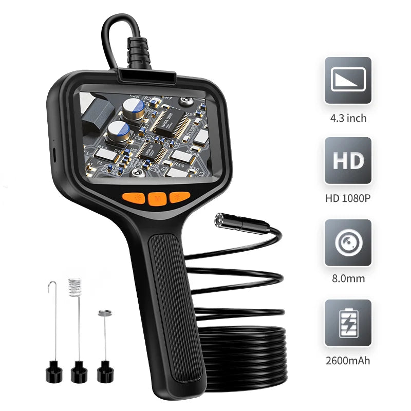 Borescope Camera 4.3'' LCD HD1080P