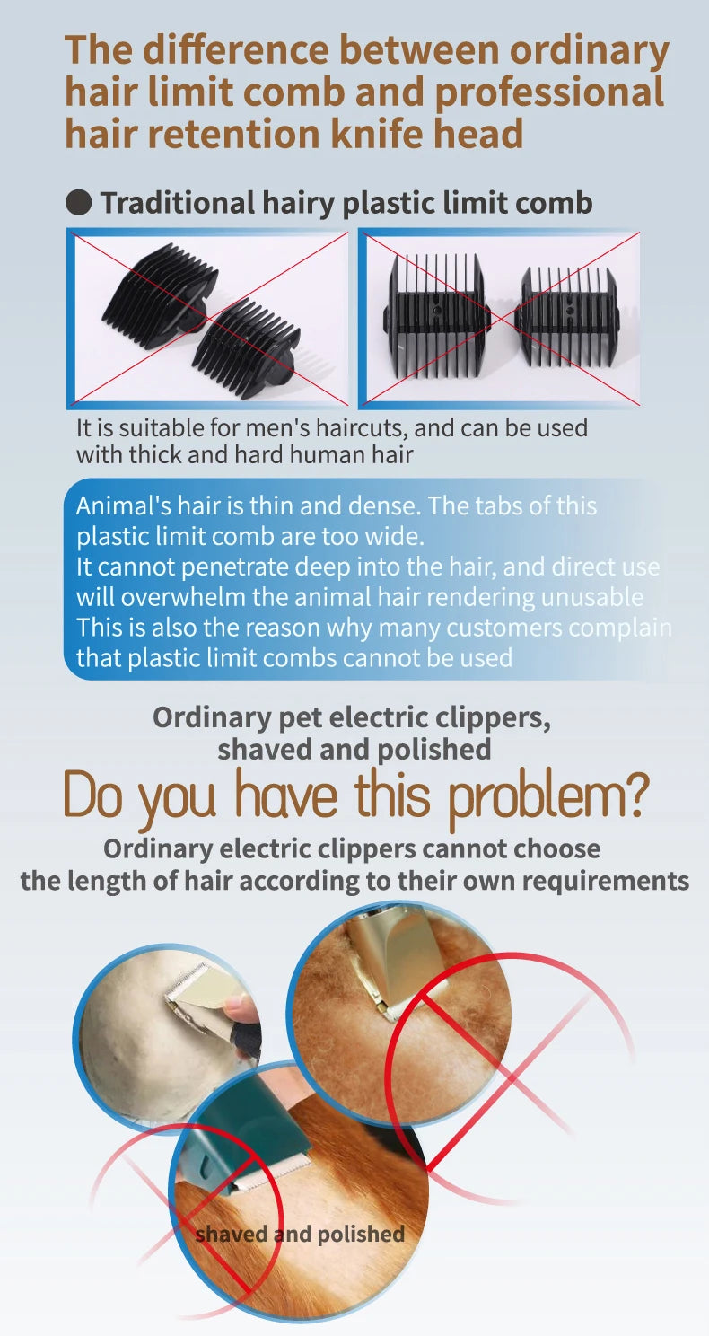 Pet Grooming Clipper 