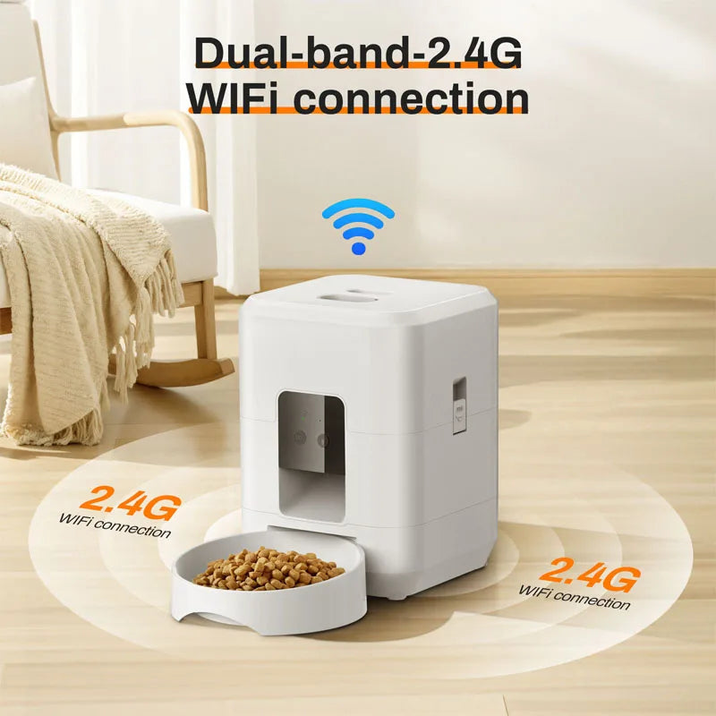 Automatic Pet Feeder WiFi 2L - Smart App Control - Deribla Store
