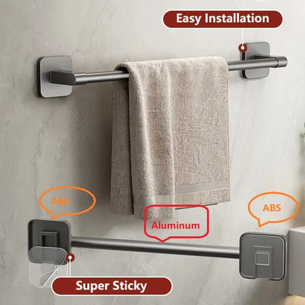 Suction Cup Towel Rack