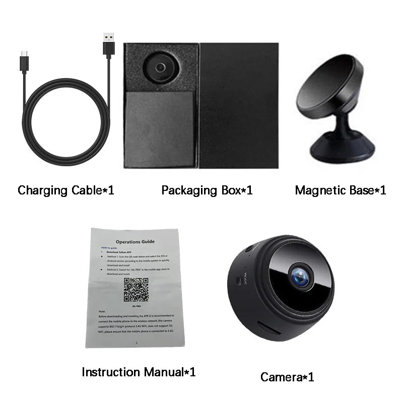 Mini Camera 1080P WiFi Wireless 