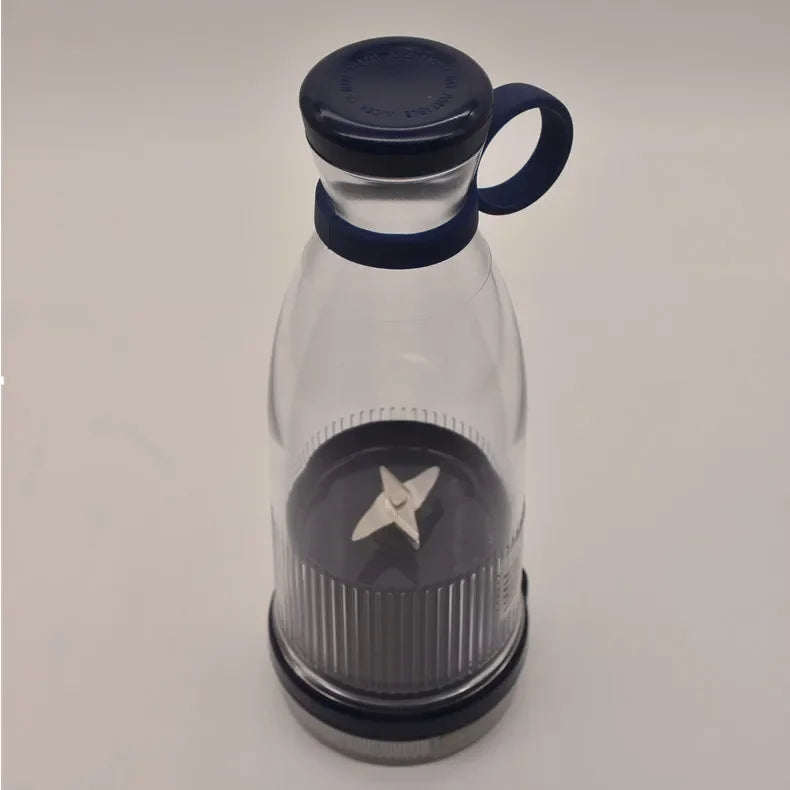 Electric Juicer Cup 6 Blades Blender Milkshake Machine USB Portable Fruit Milk Mixing Tool Mini Fresh Juice Blender - Deribla Store