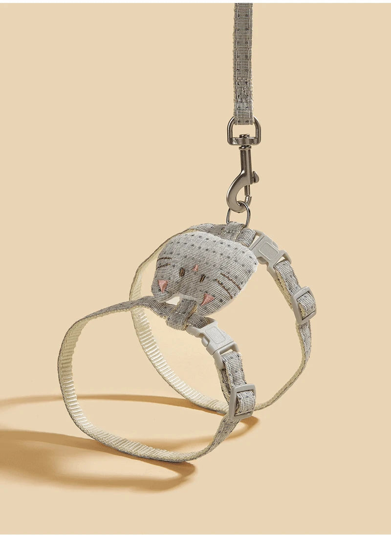 Cat Harness & Leash Set - Adjustable Vest for Walking Cats & Small Dogs - Deribla Store