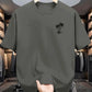 Men's summer 100% cotton fashionable casual loose coconut tree