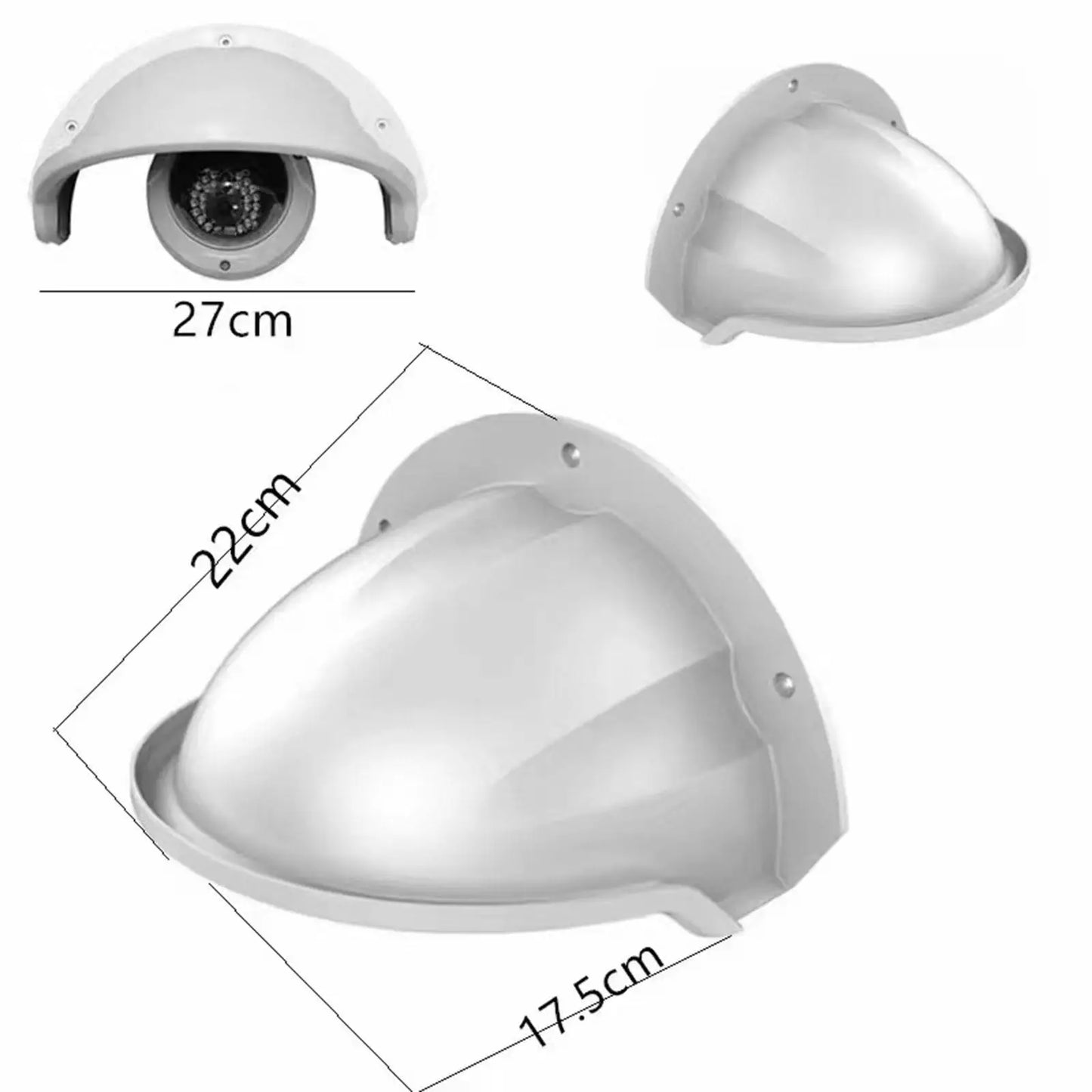 Camera Rain Cover Waterproof - Outdoor Wall Mount Sunshade