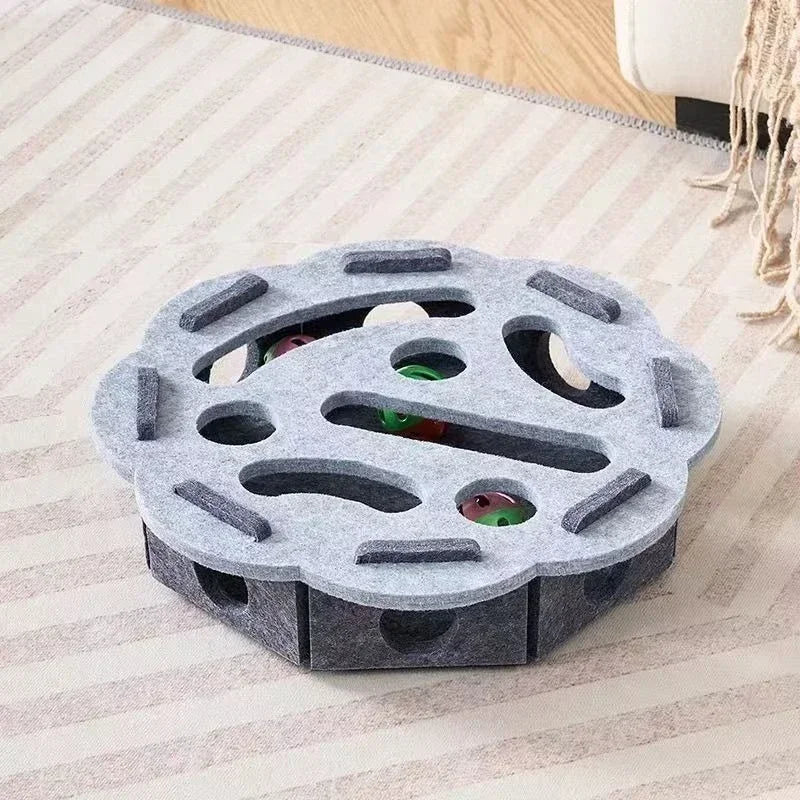 Interactive Cat Puzzle Toy - Mental Stimulation Maze Box for Indoor Cats - Deribla Store
