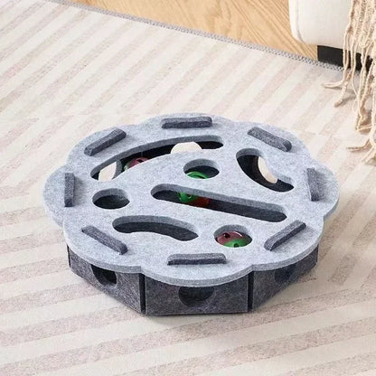 Interactive Cat Puzzle Toy - Mental Stimulation Maze Box for Indoor Cats - Deribla Store