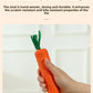 Fabric Carrot Cat Toy - Bite-Resistant Dental Cleaning Toy with Sound - Deribla Store