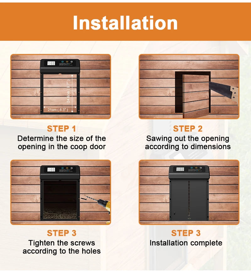 Chicken Coop Door Opener