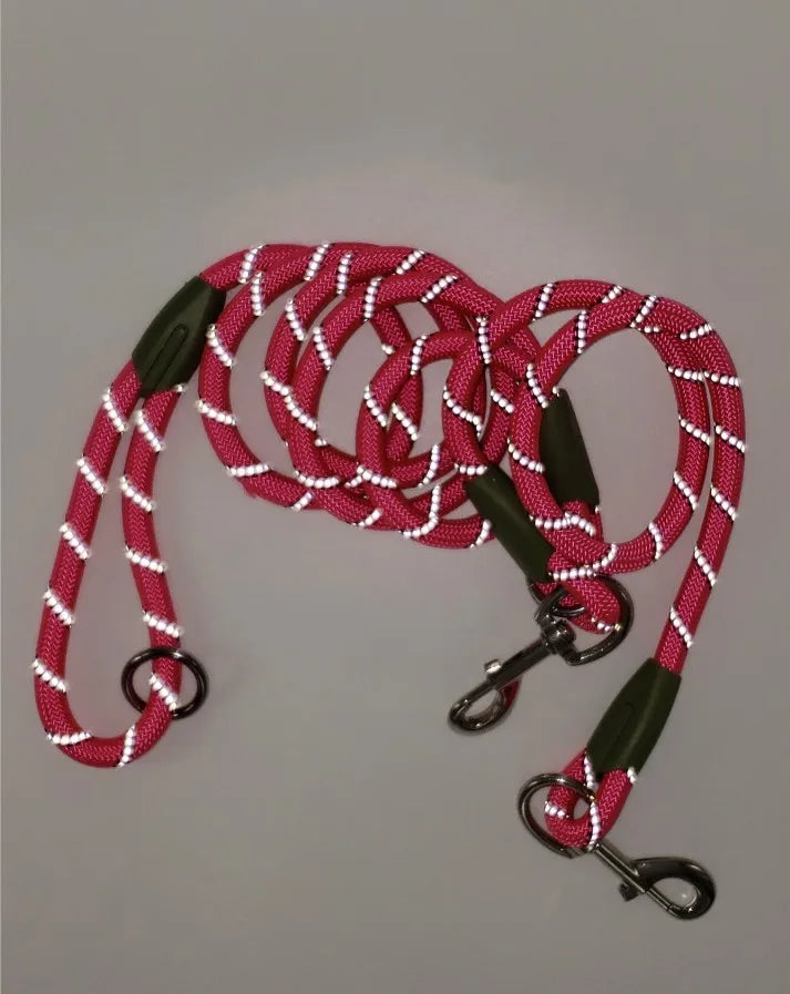 Dog Harness Leash - Hands-Free Shoulder Sling with Double-Head Lead - Deribla Store