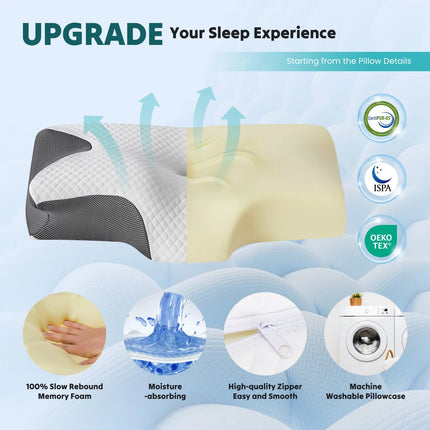 Cervical Memory Foam Pillow