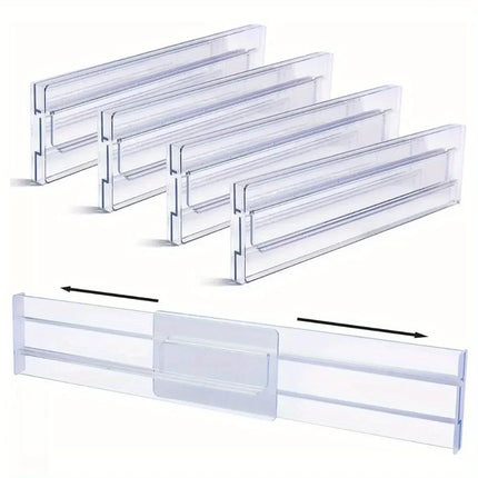 Adjustable Drawer Dividers Organizer – Expandable Kitchen & Dresser Storage