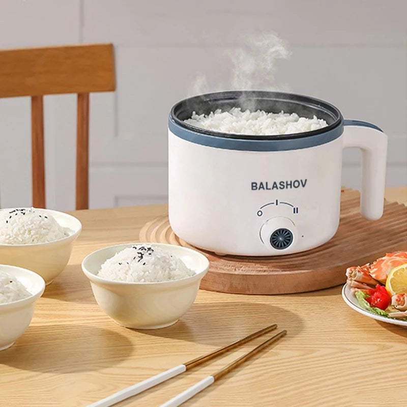 Mini Electric Rice Cooker 1-2 People - Double Layer Automatic - Deribla Store